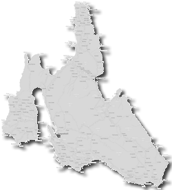 Kefalonie - mapa